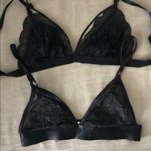 Out From Under bralettes size Small